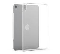 Asgens Étui pour iPad Air 4 10,9" 2020, coque en silicone transparent souple pour iPad Air 4 10,9" modèle 2020 A2072/A2316/A2324/A2325