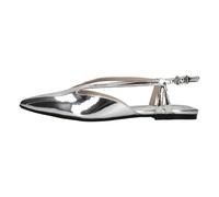 ASH - Ballerines Miroir Baloon - Femme - Chaussures - Gris - Taille: 39 EU