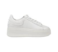 ASH - Baskets blanches en cuir lacées - Femme - Chaussures - Blanc - Taille: 41 EU