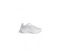 ASH - Baskets de sport blanches en cuir avec lacets - Femme - Chaussures - Blanc - Taille: 36 EU