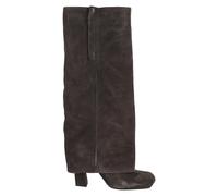 ASH - Botte en Velours de Daim Marron - Femme - Chaussures - Brun - Taille: 39 EU