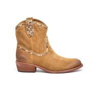 ASH - Botte Texano en daim beige - Femme - Chaussures - Beige - Taille: 36 EU