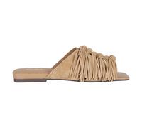 Ash - Brigitte Knotted Fringe Sandal - Femme - Chaussures - Brun - Taille: 39 EU