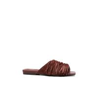 ASH - Brigitte Suede Slippers - Femme - Chaussures - Brun - Taille: 38 EU