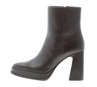 ASH chaussures femme black leather Alyx boot squared toe zip platform heel 9,5