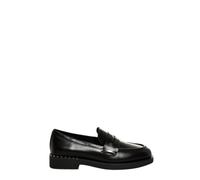 ASH - Mocassins en cuir cloutés - Femme - Chaussures - Noir - Taille: 36 EU