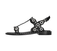 ASH - POP Sandale Plate - Femme - Chaussures - Noir - Taille: 40 EU