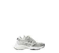 ASH - Race 05 Baskets en Cuir Argenté - Femme - Chaussures - Gris - Taille: 36 EU