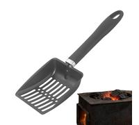 Ash Sifter - 12,8 pouces Fire Pit Tools | Steel Shovel, Stainless Steel Hollow-out Shovel - Heat Resistant Fire Pit Tool - Durable Ash Scoop For BBQ, Campfire, Charcoal Grill, Camping, Garden, Wood