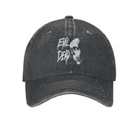 Ash Vs Evil Dead Horreur Film Casquettes de Baseball Classique Délavé Casquette de Soleil pour Les Femmes Running Golf Unstructured Soft Hats Cap Cotton, pour Toutes Les Saisons