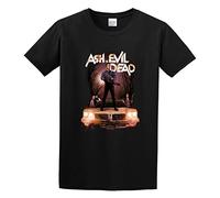 Ash Vs Evil Dead Poster Science Fiction Design Minority aldult Pop Culture T-Shirt Black 3XL