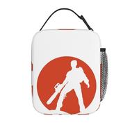 Ash Vs The Evil Dead (Rouge) Sac à Lunch Isotherme pour Enfants Glacière d’école Boîte de Nourriture Thermique Fourre-Tout Boîtes à Lunch Portables Conteneur