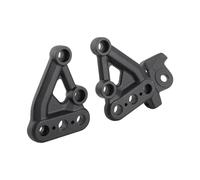 ASHATA 1 Paire de Supports de Repose-pieds, Support de Pédale de Repose-pieds pour Moto électrique CNC Compatible avec Talaria Sting X3 MX3 MX4, Noir