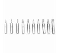 ASHATA 10 pièces Ensemble de Bits de Tournevis étoile à Tige de 4 mm, placage de CR-V, Embouts de Tournevis Torx de Type T3/T4/T5/T6/T7/T8/T9/T10/T15/T20