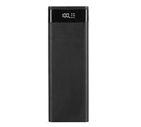 ASHATA 10 x DIY Power Bank Box, boîtier extérieur de Chargeur de Batterie Normal ABS de Haute qualité, boîtier en Plastique avec écran LCD, kit de boîtier d'alimentation