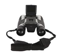 ASHATA 12x32 Binoculaires avec Caméra Intégrée, Jumelles Numériques pour Adultes, 2 Pouces Affichage 5MP 1080p HD Video, pour Les Oiseaux Regarder Le Concert de Voyage Football