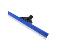 ASHATA 2 Pack 16 Pouces Raclette à Sol Dentelée pour Revêtement de Ciment | Tête en caoutchouc réutilisable, épandeur composé auto-nivelant, outil d\'atelier de garage, conception de libération de