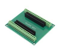 ASHATA 2 Pièces 38 Broches Board pour Projets de Microcontrôleur | Processeur double cœur, WiFi 2,4 G, Bluetooth, borne à vis, PCB double couche, extension pour maison intelligente.