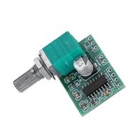 ASHATA 2 Pièces PAM8403 Mini Amplificateur Numérique 5V | Sortie double canal, module de circuit compact, projet électronique DIY, son haute fidélité, 3 W par canal, durable