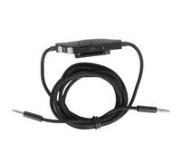 ASHATA 3,5 Mm Cable Casque, Casque de Remplacement de Microphone sur un Volume de Volume Stable de 5,6,6 Pieds Contrôle pour G933 pour G935