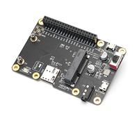 ASHATA 3G/4G LTE Base Hat pour module 4/3/2/B+, carte PC portable vers USB, prise de carte SIM Nano intégrée, prise mini PCIE à clipser