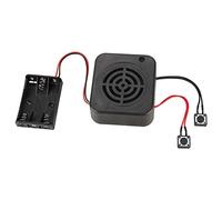 ASHATA 3W DIY Voice Recording Box, Module de boîte vocale avec 2/4 Minutes de Message Vocal avec Son Clair pour poupées, Jouets d'enregistrement, boîtes-Cadeaux, etc.(4 Minutes)