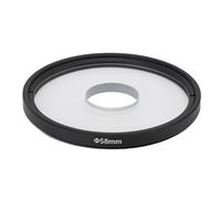 ASHATA 58 Mm Centre D'exposition Filtre de Flou à Bord, en Verre Optique Multi-Couche Revêtement Spécial Filtre de Caméra avec Effet Flou Rêveur pour la Vidéo Morte de Vie