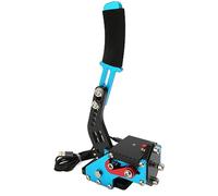 ASHATA 64Bit PC USB Handbrake, Sim Handbrake pour ONE pour Series S X pour G27 G25 G29 G920 T500 pour T300RS T300 pour T300 RS Racing Game (Bleu)