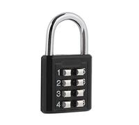 ASHATA 8-Digit Cadenas à Combinaison, Cadenas Antivol à Combinaison 8 Chiffres Serrure Combinée Cadenas Verrou de Mot de Passe pour Sac de Casier, Valise, Boîte à Outils