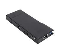 ASHATA 9 dans 1 HUB USB C, Adaptateur Multiport de la Station d'accueil pour Ordinateur Portable avec Interface Multimédia Gigabit Ethernet 4K