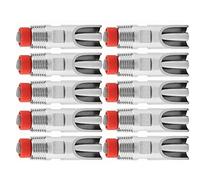 ASHATA Abreuvoir Automatique Réglable en Acier Inoxydable pour Prévention des Fuites, pour Bovins, Chevaux, Porcs, pour Animaux Domestiques et Grandes Fermes, 10 Pièces