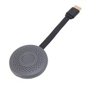 ASHATA Adaptateur D'affichage HD sans Fil, Dongle sans Fil HDMI 2,4 G et 5 G, Adaptateur de Mise en Miroir de Téléphone sans Fil HD 1080p vers écran TV avec Alimentation USB C pour