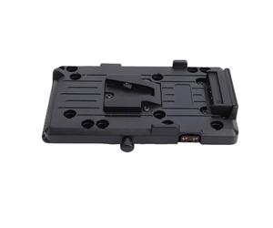ASHATA Adaptateur d'alimentation de Plaque de Batterie V Lock, Convertisseur de Batterie Efficace pour équipement Professionnel