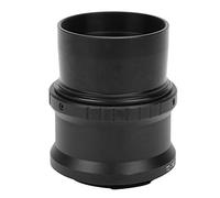 ASHATA Adaptateur d'Anneau de Tube de Montage en T pour Télescope Astronomique de 2 Pouces pour Appareil Photo sans Miroir E Mount, Anneau Adaptateur en Métal, T2-E avec Objectif de Télescope