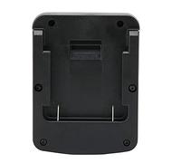 ASHATA Adaptateur de batterie pour convertisseur de batterie au lithium Metabo 18 V, type pince, noir, 18 V, 2 A, 36 W, portable, compatible outils électriques