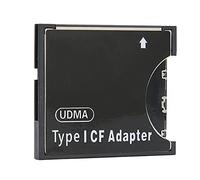 ASHATA Adaptateur de Carte SD CF, Adaptateur de Carte Mémoire Compact Flash sans Fil WiFi SD MMC SDHC SDXC vers CF, pour, pour, pour Nikon, pour Fuji S, Etc.