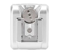 ASHATA Adaptateur de Griffe Porte-Accessoires adapté pour NEX-3 C3 F3 NEX-5 NEX 5N 5R 5C 5T Accessoires de Montage de Flash D'appareil Photo avec Réglage Manuel de la luminosité du (Silver)