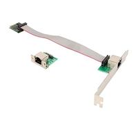 ASHATA Adaptateur de Serveur Gigabit Ethernet 1000 M, NIC RJ45 à Port Unique pour Ordinateur Industriel, clé M.2 E, Prise en Charge PXE DPDK WOL ISCSI Jumbo Frame, pour 8 7 Vmware