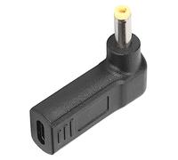 ASHATA Adaptateur de Type C vers DC, Prise Femelle vers Mâle 4,8 X 1,7 Mm, Connecteur PD à Angle Droit pour Une Charge Plus Rapide, Plug and Play