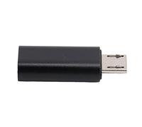 ASHATA Adaptateur de Type C vers Micro USB, Connecteur de Conversion Micro USB Mâle vers Type C Femelle, Convertisseur de USB de Ligne de Données pour Téléphone Portable,