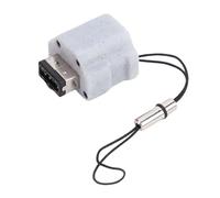 ASHATA Adaptateur D'interface pour GBA SP, pour Adaptateur de Charge de Console de Jeu GBA SP, Convertisseur D'interface de Prise Casque 3,5 Mm de Type C avec Corde de Suspension (Gray)