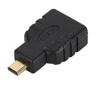 ASHATA Adaptateur Micro, Kit Dadaptateur de Câble 10 Pièces Plug & Play Noir ABS Adaptateur Adaptateur Micro vers Prise en 1080P pour 4B