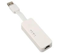 ASHATA Adaptateur Réseau USB, Adaptateur USB 3.0 vers Ethernet Gigabit, Convertisseur Réseau NIC 10/100/1000 Mbps pour Ordinateurs Portables Windows