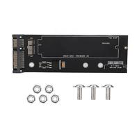 ASHATA Adaptateur SSD vers SATA, Haute Vitesse SSD 12 + 6Pin to 22Pin Carte Disque Dur SATA,Carte convertisseur Interne SATA SSD pour 2012 A1398 AIR 2010 2011