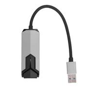 ASHATA Adaptateur USB vers Ethernet 2,5 G, Convertisseur Ethernet Filaire USB A 3.0 vers RJ45 2,5 Gigabit LAN (2500 Mbps) pour Ordinateur Portable et de Bureau
