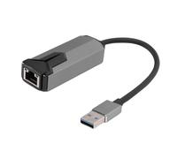 ASHATA Adaptateur USB vers Ethernet 2,5 Go, Adaptateur Ethernet, USB A 3.0 vers RJ45, Dongle Réseau Internet Internet LAN, 2500 Mbps, pour Ordinateur Portable et de Bureau