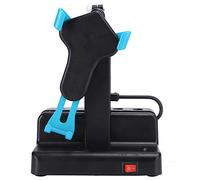 ASHATA Agitateur Automatique de Téléphone Portable, Compteur de Pas Efficace, Podomètre pour Les Promenades Quotidiennes, Bleu Ciel