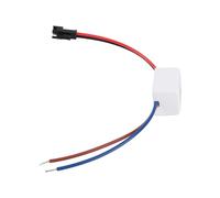 ASHATA Alimentation électrique pour Pilote LED, Accessoires D'éclairage Silencieux pour Perle de Lampe 3W, Entrée Portable AC95-265V, Sortie 2-4VDC