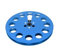 ASHATA ALLIME ALLIME DURANCE ALLIAM 1/4 7 Pouces Tapis Sonore Reel Vide pour la qualité Sonore Supérieure, Idéal pour l'enregistrement, le Réenregistrement, les Effacements (BLUE)