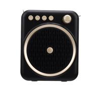 ASHATA Amplificateur Vocal Réduction du Bruit Numérique 1200mAh 10 Heures | Microphone de Salle de BS, Bluetooth 5.0, Lecture USB, Entrée Micro 3,5 Mm, Enseignement, Guidage Touristique,